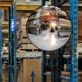 Vision Metalizers Global Industrial„¢ Round Acrylic Convex Mirror, Indoor, 26" Dia., 160° Viewing Angle IC2600(NR490122)